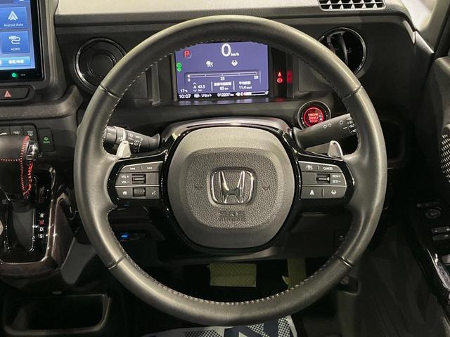 Ｎ－ＢＯＸカスタム ターボ　純正８型ディスプレイオーディオ　両側パワースライドドア　バックカメラ　ＥＴＣ　ドラレコ　禁煙車　シートヒーター　衝突軽減　レーダークルーズ　オートリトラミラー　ＬＥＤヘッドライト　純正１５インチアルミ（11枚目）