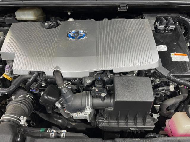 プリウス Ｓツーリングセレクション　モデリスタフルエアロ　純正ナビ　バックカメラ　ＥＴＣ　ドラレコ　トヨタセーフティセンス　レーダークルーズ　クリアランスソナー　合皮シート　シートヒーター　ＬＥＤヘッドライト　Ｂｌｕｅｔｏｏｔｈ（18枚目）