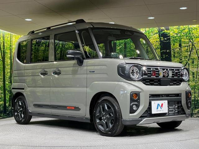 スペーシアギア ハイブリッドXZ メーカー9型ナビ 届出済未使用車 全周囲カメラ 両側パワースライドドア 衝突軽減システム レーダークルーズ シートヒーター ステアリングヒーター リアサーキュレーター 電子パーキング LEDヘッド(16枚目)