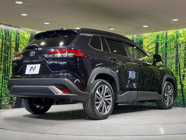 カローラクロス ハイブリッド Z 純正SDナビ バックカメラ 衝突被害軽減システム レーダークルーズ 禁煙車 電動リアゲート ハーフレザーシート パワーシート コーナーセンサー スマートキー LEDヘッドライト ビルトインETC(17枚目)