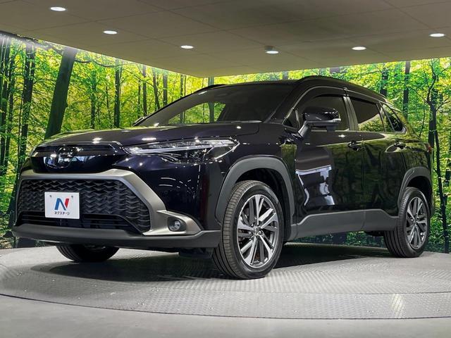 カローラクロス ハイブリッド Z 純正SDナビ バックカメラ 衝突被害軽減システム レーダークルーズ 禁煙車 電動リアゲート ハーフレザーシート パワーシート コーナーセンサー スマートキー LEDヘッドライト ビルトインETC(55枚目)