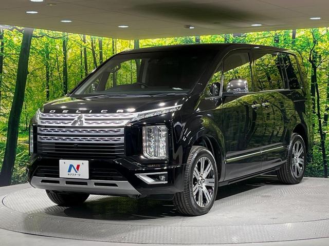 デリカD:5 P 4WD 両側電動ドア 全周囲カメラ 衝突被害軽減システム レーダークルーズ 禁煙車 パワーシート ドラレコ スマートキー LEDヘッド ETC オートライト デュアルエアコン 純正18インチアルミ(58枚目)