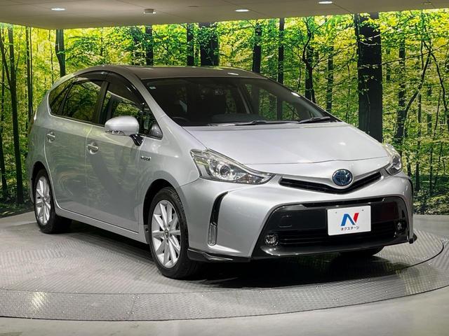 プリウスアルファ Gツーリングセレクション プリクラッシュセーフティ レーダークルーズ 純正ナビ 禁煙車 バックカメラ ETC ドライブレコーダー パワーシート LEDヘッドライト LEDフォグランプ フルセグTV Bluetooth(16枚目)