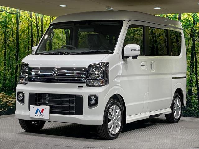 エブリイワゴン ＰＺターボスペシャル　届出済未使用車　両側パワースライドドア　電動オートステップ　デュアルカメラブレーキサポート　ＬＥＤヘッドライト　ＬＥＤルームランプ　シートヒーター　純正１４インチアルミ　スマートキー（28枚目）