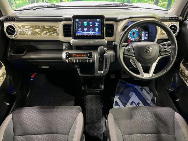 クロスビー ハイブリッドMZ 純正8型ナビ 全周囲カメラ 衝突軽減システム 禁煙車 ETC ドライブレコーダー カモフラージュ柄サイドデカール LEDヘッドライト クルコン シートヒーター パーキングセンサー Bluetooth(2枚目)