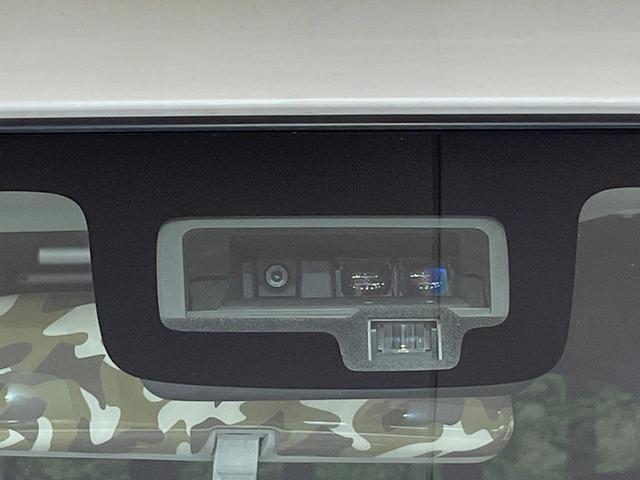 クロスビー ハイブリッドMZ 純正8型ナビ 全周囲カメラ 衝突軽減システム 禁煙車 ETC ドライブレコーダー カモフラージュ柄サイドデカール LEDヘッドライト クルコン シートヒーター パーキングセンサー Bluetooth(4枚目)