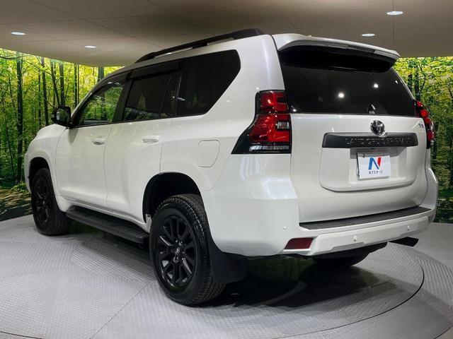 ランドクルーザープラド TX Lパッケージ マットブラックエディション 4WD 7人乗り サンルーフ 9インチディスプレイオーディオ 全周囲カメラ 衝突被害軽減システム レーダークルーズコントロール 禁煙車 レザーシート スマートキー LEDヘッドライト ビルトインETC(65枚目)