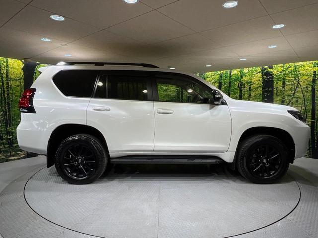 ランドクルーザープラド TX Lパッケージ マットブラックエディション 4WD 7人乗り サンルーフ 9インチディスプレイオーディオ 全周囲カメラ 衝突被害軽減システム レーダークルーズコントロール 禁煙車 レザーシート スマートキー LEDヘッドライト ビルトインETC(67枚目)