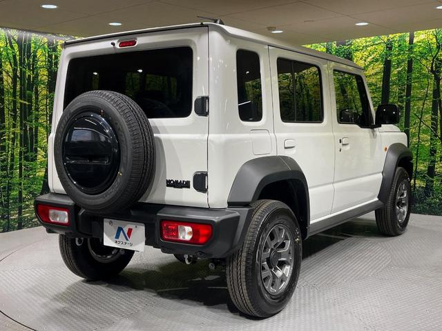 ジムニーノマド ＦＣ　４ＷＤ　登録済未使用車　衝突被害軽減システム　スマートキー　ＬＥＤヘッド　純正１５インチアルミ　オートハイビーム　オートライト　オートエアコン（17枚目）