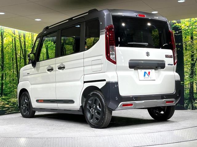 スペーシアギア ハイブリッドＸＺ　届出済未使用車　両側電動ドア　衝突被害軽減システム　コーナーセンサー　スマートキー　ＬＥＤヘッド　ルーフレール　純正１４インチアルミ　オートハイビーム　車線逸脱警報　オートライト　オートエアコン（51枚目）