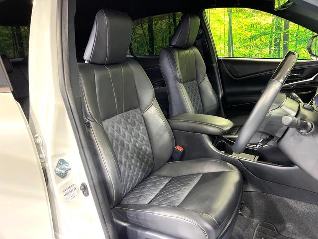 ハリアー プレミアム　純正９型ナビ　バックカメラ　ＥＴＣ　ドラレコ　禁煙車　三眼ＬＥＤヘッド　シーケンシャルウィンカー　電動リアゲート　電子パーキング　パワーシート　クリアランスソナー　衝突軽減　レーダークルーズ（8枚目）