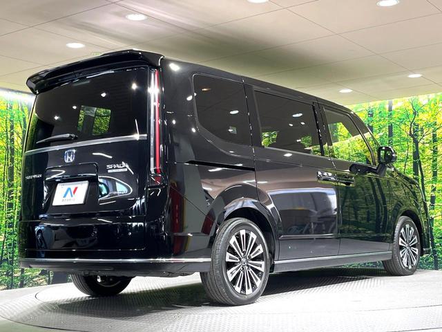 ステップワゴン ｅ：ＨＥＶスパーダ　プレミアムライン　純正１１．４型ナビ　両側電動ドア　全周囲カメラ　衝突被害軽減システム　禁煙車　電動リアゲート　ハーフレザーシート　コーナーセンサー　ＬＥＤヘッド　ビルトインＥＴＣ　純正１７インチアルミ（18枚目）