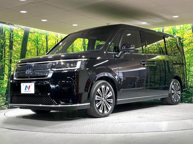 ステップワゴン ｅ：ＨＥＶスパーダ　プレミアムライン　純正１１．４型ナビ　両側電動ドア　全周囲カメラ　衝突被害軽減システム　禁煙車　電動リアゲート　ハーフレザーシート　コーナーセンサー　ＬＥＤヘッド　ビルトインＥＴＣ　純正１７インチアルミ（60枚目）