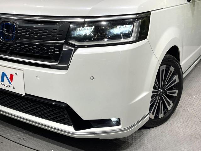 ステップワゴン ｅ：ＨＥＶスパーダ　プレミアムライン　後席モニター　純正１１．４型ナビ　全周囲カメラ　両側電動スライドドア　シートヒーター　禁煙車　スマートキー　ＬＥＤヘッドライト　アダプティブクルーズコントロール　ＥＴＣ　衝突軽減装置（13枚目）