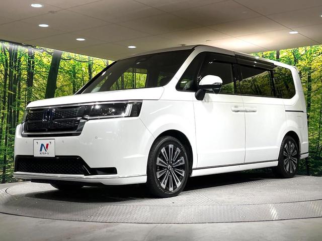 ステップワゴン ｅ：ＨＥＶスパーダ　プレミアムライン　後席モニター　純正１１．４型ナビ　全周囲カメラ　両側電動スライドドア　シートヒーター　禁煙車　スマートキー　ＬＥＤヘッドライト　アダプティブクルーズコントロール　ＥＴＣ　衝突軽減装置（59枚目）