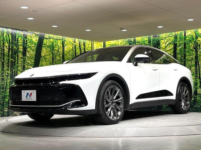 クラウンクロスオーバー Ｇレザーパッケージ　４ＷＤ　１２．３インチ純正ナビ　バックカメラ　衝突被害軽減システム　レーダークルーズ　レザーシート　前席シートエアコン　ドラレコ　スマートキー　ＬＥＤヘッド　ビルトインＥＴＣ　純正２１インチアルミ（55枚目）