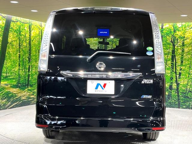 セレナ ハイウェイスター　Ｓ－ハイブリッド　純正ナビ　両側電動ドア　後席モニター　バックカメラ　禁煙車　スマートキー　ＨＩＤヘッド　ＥＴＣ　クルコン　純正１６インチアルミ　オートライト　オートエアコン　Ｂｌｕｅｔｏｏｔｈ　ＤＶＤ再生　フルセグ（16枚目）