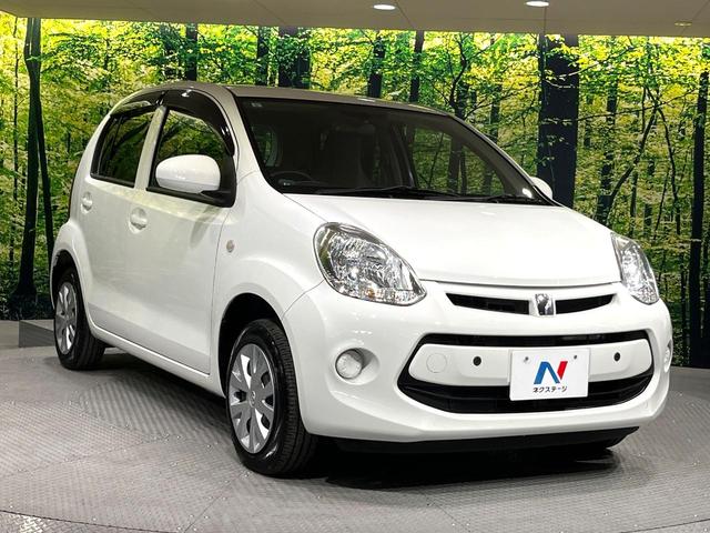 パッソ X 禁煙車 CD 横滑り防止装置 電動格納ドアミラー ヘッドライトレベライザー ドアバイザー コーナーセンサー(16枚目)