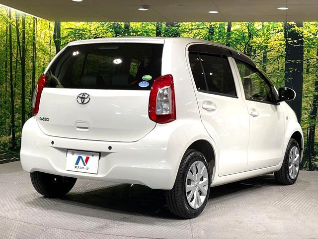 パッソ X 禁煙車 CD 横滑り防止装置 電動格納ドアミラー ヘッドライトレベライザー ドアバイザー コーナーセンサー(17枚目)