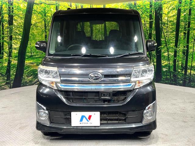 タント カスタムＸ　トップエディションＳＡ　電動スライドドア　衝突被害軽減システム　禁煙車　ハーフレザーシート　スマートキー　ＬＥＤヘッド　ＥＴＣ　純正１４インチアルミ　オートライト　オートエアコン　Ｂｌｕｅｔｏｏｔｈ　ＣＤ　ＤＶＤ再生（14枚目）