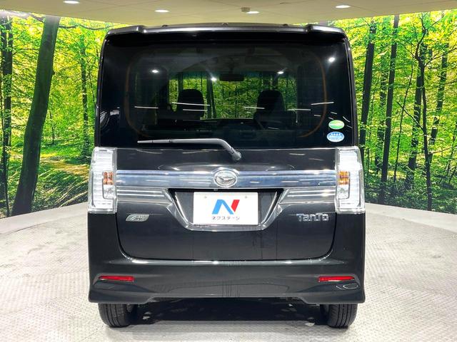 タント カスタムＸ　トップエディションＳＡ　電動スライドドア　衝突被害軽減システム　禁煙車　ハーフレザーシート　スマートキー　ＬＥＤヘッド　ＥＴＣ　純正１４インチアルミ　オートライト　オートエアコン　Ｂｌｕｅｔｏｏｔｈ　ＣＤ　ＤＶＤ再生（15枚目）