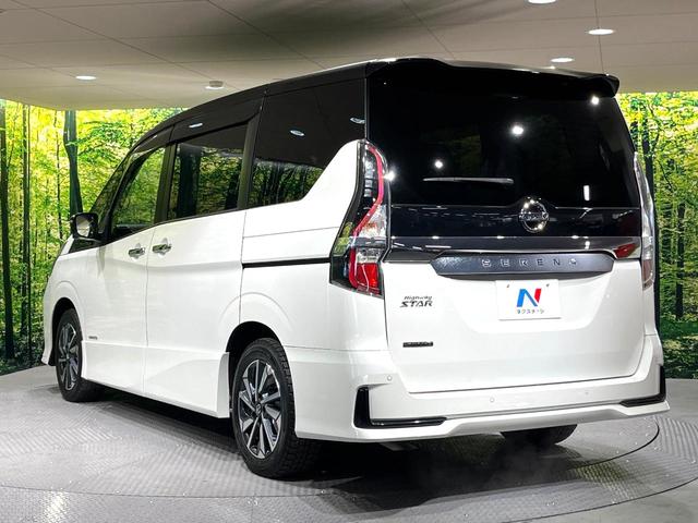 セレナ ハイウェイスターＶ　純正１０型ナビ　全周囲カメラ　ハンズフリー両側電動ドア　衝突軽減システム　禁煙車　ブラインドスポットモニター　リアオートエアコン　クルーズコントロール　ＥＴＣ　クリアランスソナー（60枚目）