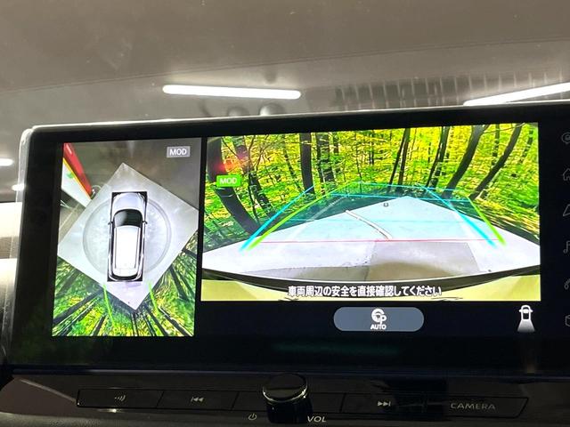 エクストレイル Ｇ　ｅ－４ＯＲＣＥ　４ＷＤ　全周囲カメラ　１００Ｖ電源　衝突被害軽減システム　禁煙車　電動リアゲート　レザーシート　全席シートヒーター　コーナーセンサー　スマートキー　ＬＥＤヘッド　ＥＴＣ２．０　純正１９インチアルミ（4枚目）