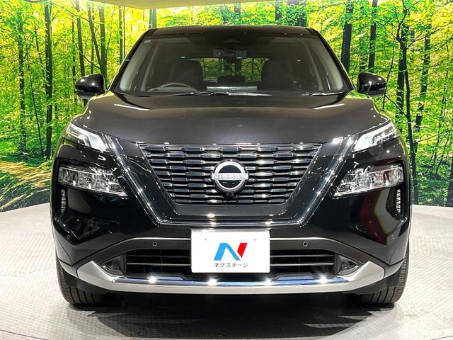 エクストレイル Ｇ　ｅ－４ＯＲＣＥ　４ＷＤ　全周囲カメラ　１００Ｖ電源　衝突被害軽減システム　禁煙車　電動リアゲート　レザーシート　全席シートヒーター　コーナーセンサー　スマートキー　ＬＥＤヘッド　ＥＴＣ２．０　純正１９インチアルミ（14枚目）