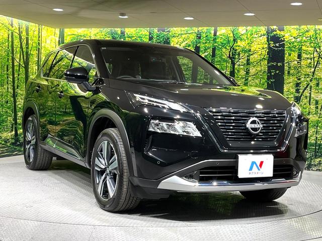 エクストレイル Ｇ　ｅ－４ＯＲＣＥ　４ＷＤ　全周囲カメラ　１００Ｖ電源　衝突被害軽減システム　禁煙車　電動リアゲート　レザーシート　全席シートヒーター　コーナーセンサー　スマートキー　ＬＥＤヘッド　ＥＴＣ２．０　純正１９インチアルミ（16枚目）