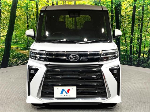 タント カスタムＸ　届出済未使用車　両側電動ドア　衝突被害軽減システム　コーナーセンサー　スマートキー　ＬＥＤヘッド　純正１４インチアルミ　車線逸脱警報　オートライト　オートエアコン　ＬＥＤフォグ（14枚目）
