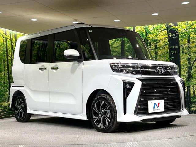 タント カスタムＸ　届出済未使用車　両側電動ドア　衝突被害軽減システム　コーナーセンサー　スマートキー　ＬＥＤヘッド　純正１４インチアルミ　車線逸脱警報　オートライト　オートエアコン　ＬＥＤフォグ（16枚目）