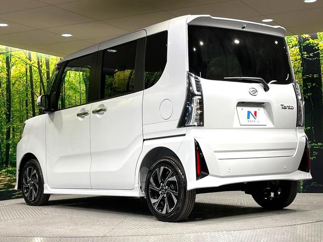 タント カスタムＸ　届出済未使用車　両側電動ドア　衝突被害軽減システム　コーナーセンサー　スマートキー　ＬＥＤヘッド　純正１４インチアルミ　車線逸脱警報　オートライト　オートエアコン　ＬＥＤフォグ（51枚目）