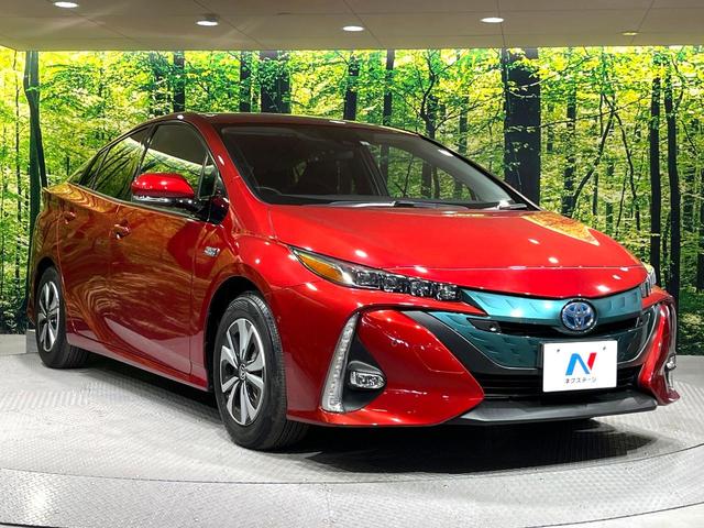 プリウスＰＨＶ Ａ　純正１１．６インチＳＤナビ　バックカメラ　衝突被害軽減システム　レーダークルーズ　コーナーセンサー　スマートキー　ＬＥＤヘッド　ビルトインＥＴＣ　純正１５インチアルミ　オートハイビーム　車線逸脱警報（16枚目）