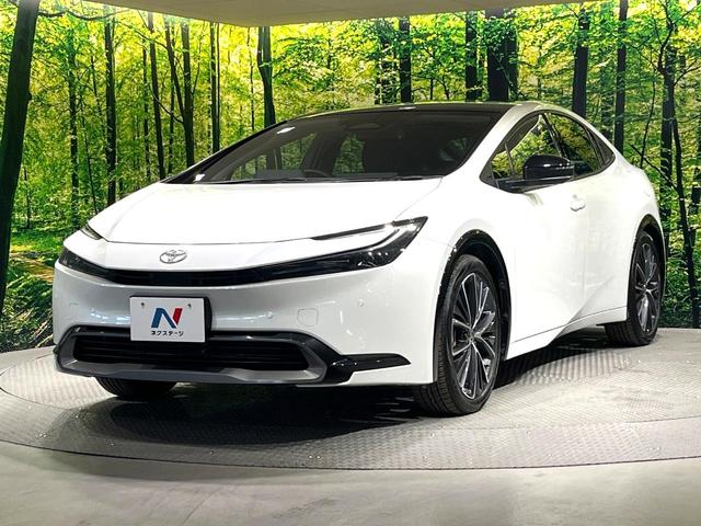 プリウス Z ガラスルーフ 全周囲カメラ 100V電源 衝突被害軽減システム レーダークルーズ 禁煙車 電動リアゲート レザーシート パワーシート コーナーセンサー スマートキー LEDヘッド ETC2.0(56枚目)