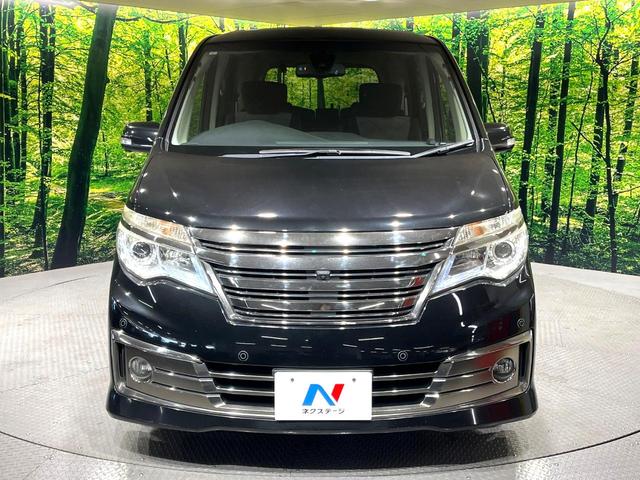 セレナ ライダーブラックラインS-HVアドバンスドセーフティ 両側電動ドア SDナビ 全周囲カメラ 衝突被害軽減システム コーナーセンサー スマートキー LEDヘッド ETC クルコン オートライト オートエアコン CD DVD再生(14枚目)