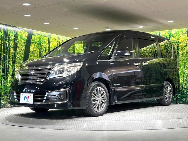 セレナ ライダーブラックラインS-HVアドバンスドセーフティ 両側電動ドア SDナビ 全周囲カメラ 衝突被害軽減システム コーナーセンサー スマートキー LEDヘッド ETC クルコン オートライト オートエアコン CD DVD再生(28枚目)