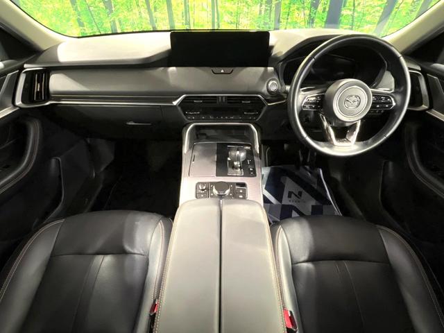 ＣＸ－６０ ＸＤ　Ｌパッケージ　４ＷＤ　ディーゼルターボ　純正１２．３ナビ　全周囲カメラ　衝突軽減システム　レーダークルーズ　禁煙車　レザーシート　コーナーセンサー　スマートキー　ＬＥＤヘッド　ビルトインＥＴＣ　純正２０インチアルミ（2枚目）