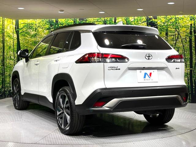 カローラクロス ハイブリッド　Ｚ　純正１０．５インチディスプレイオーディオ　ガラスルーフ　全周囲カメラ　衝突被害軽減システム　レーダークルーズ　禁煙車　電動リアゲート　パワーシート　スマートキー　ＥＴＣ２．０　純正１８インチアルミ（66枚目）