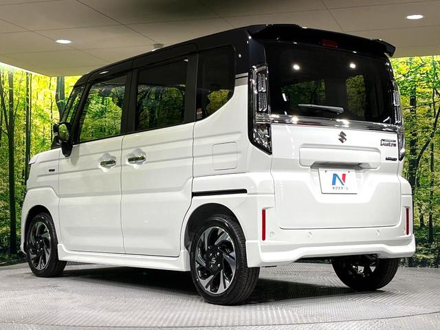 スペーシアカスタム ハイブリッドＸＳ　届出済未使用車　両側電動ドア　衝突軽減　レーダークルーズ　ハーフレザーシート　シートヒーター　ハンドルヒーター　コーナーセンサー　ヘッドアップディスプレイ　ＬＥＤヘッド　純正１５インチアルミ（45枚目）