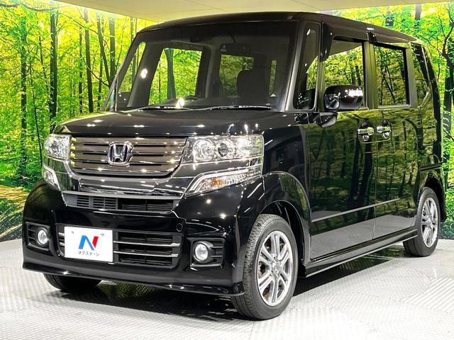 Ｎ－ＢＯＸカスタム Ｇ・Ｌパッケージ　電動スライドドア　ＳＤナビ　バックカメラ　衝突被害軽減システム　禁煙車　スマートキー　ＨＩＤヘッド　純正１４インチアルミ　オートライト　オートエアコン　Ｂｌｕｅｔｏｏｔｈ　ＣＤ　ＤＶＤ再生　フルセグ（28枚目）