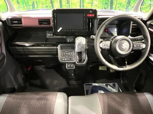 スペーシアカスタム ハイブリッドＸＳ　純正９型ナビ　全周囲カメラ　届出済未使用車　両側電動ドア　衝突軽減　ハーフレザーシート　シートヒーター　ハンドルヒーター　コーナーセンサー　スマートキー　ＬＥＤヘッド　純正１５インチアルミ（2枚目）