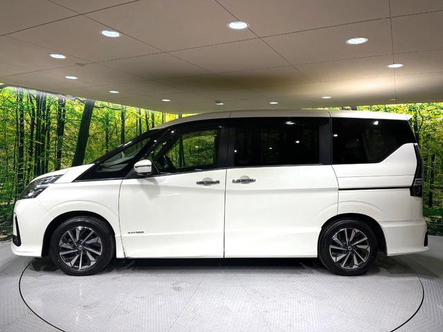 セレナ ハイウェイスターＶ　後席モニタ両側電動ドア　純正９インチナビ　全周囲カメラ　衝突被害軽減システム　禁煙車　ドラレコ　コーナーセンサー　スマートキー　ＬＥＤヘッド　ビルトインＥＴＣ　クルコン　純正１６インチアルミ（56枚目）