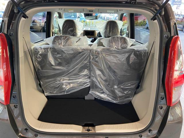 X 届出済未使用車 衝突軽減ブレーキ コーナーセンサー バックカメラ アルミホイール スマートキー オートライト ベンチシート プッシュスタート オートエアコン 電動格納式ミラー 軽自動車(9枚目)