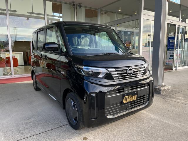 ルークス Ｓ　届出済未使用車　衝突軽減ブレーキ　バックカメラ　両側スライド　オートライト　コーナーセンサー　キーレスエントリー　アイドリングストップ　ベンチシート　フルフラット　ＬＥＤライト（5枚目）