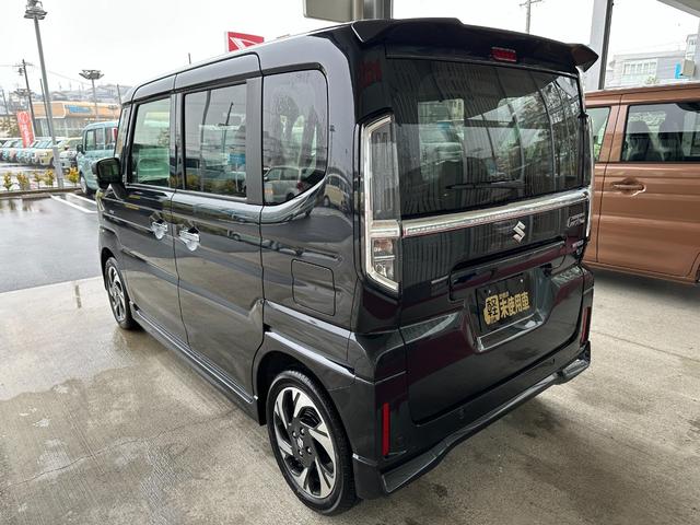 スペーシアカスタム ハイブリッドＸＳ　新型　届出済未使用車　両側電動スライドドア　アダクティブクルーズコントロール　アイドリングストップ　電動格納ドアミラー　スマートキー　アルミホイール　シートヒーター　衝突被害軽減ブレーキ（8枚目）