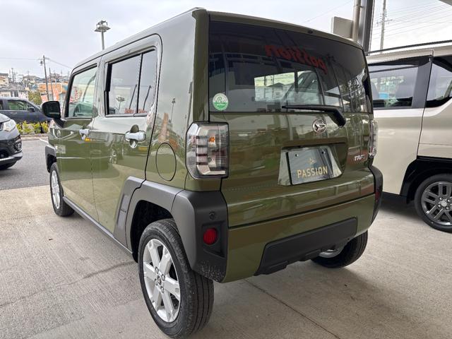 タフト Ｇ　届出済未使用車　衝突被害軽減ブレーキ　コーナーセンサー　スマートキー　電子パーキング　シートヒーター　ＬＥＤヘッドライト　ルーフレール　アイドリングストップ　アルミホイール　バックカメラ（9枚目）