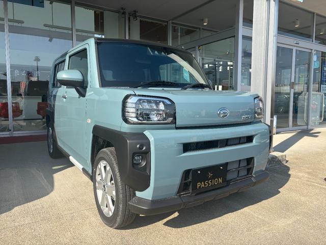 タフト Ｇ　届出済未使用車　衝突被害軽減ブレーキ　コーナーセンサー　スマートキー　電子パーキング　シートヒーター　ＬＥＤヘッドライト　ルーフレール　アイドリングストップ　アルミホイール　バックカメラ（6枚目）