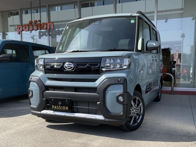 タント ファンクロス　車検９年７月　両側電動スライドドア　衝突被害軽減ブレーキ　コーナーセンサー　スマートキー　アイドリングストップ　バックカメラ　電動格納ドアミラー　アルミホイール　シートヒーター　ベンチシート（3枚目）