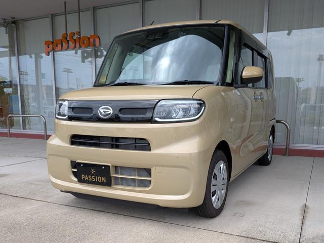 タント Ｘ　届出済未使用車　片側電動スライドドア　パナソニックナビ　　アイドリングストップ　衝突被害軽減ブレーキ　コーナーセンサー　スマートキー　横滑り防止機能　オートエアコン　ＬＥＤヘッドライト　バックカメラ（4枚目）