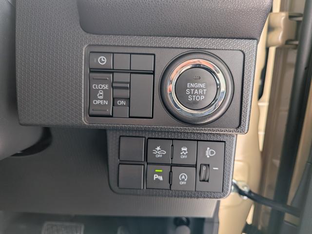 タント Ｘ　届出済未使用車　片側電動スライドドア　パナソニックナビ　　アイドリングストップ　衝突被害軽減ブレーキ　コーナーセンサー　スマートキー　横滑り防止機能　オートエアコン　ＬＥＤヘッドライト　バックカメラ（16枚目）